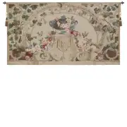Beauvais Green Leaves No Border French Wall Tapestry
