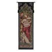 Vitrail French Wall Tapestry - 18 in. x 55 in. Wool/cotton/others by Charlotte Home Furnishings