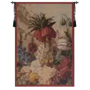Bouquet Exotique III French Wall Tapestry - 19 in. x 28 in. Cotton/Viscose/Polyester by Jan Frans Van Dael