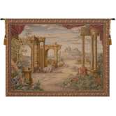 Vue Antique Without People French Tapestry Wall Hanging