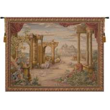 Vue Antique Without People French Tapestry