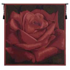Rose Rouge French Tapestry Wall Hanging