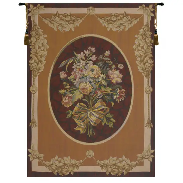Petit Bouquet en Jaune French Wall Tapestry