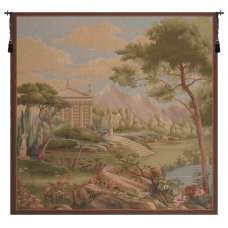 Jardin Panoramique European Tapestry Wall hanging