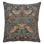 Strawberry Blue Belgian Cushion Cover