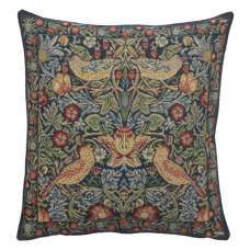Strawberry Blue European Cushion Covers