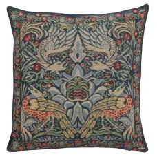 Peacock and Dragon Blue European Cushion Covers