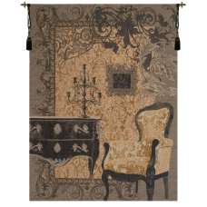 Mobilier Louis XVI Gold European Tapestry Wall hanging