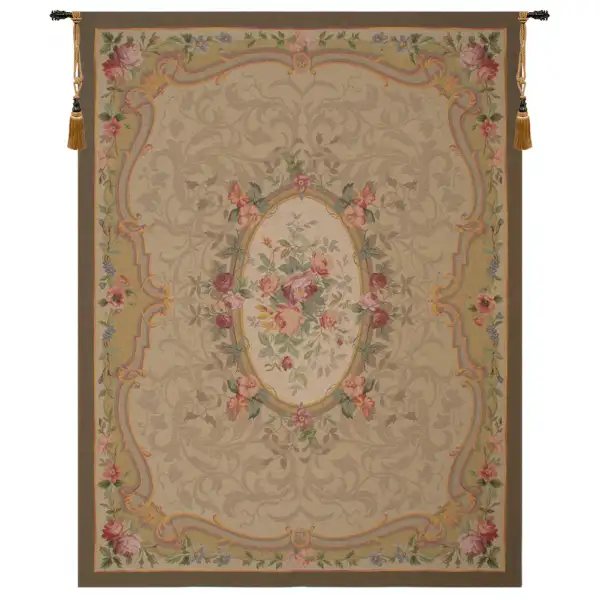 Amboise Medalion French Wall Art Tapestry at Charlotte Home Furnishings Inc