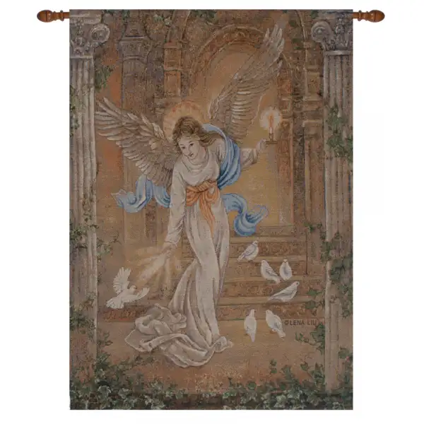 Angel of Light I Fine Art Tapestry