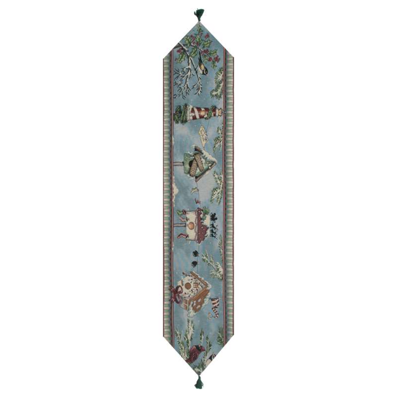 There's Snow Place Like Home I Tapestry Table Runner