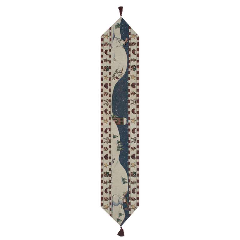 Peppermint Hill Tapestry Table Runner