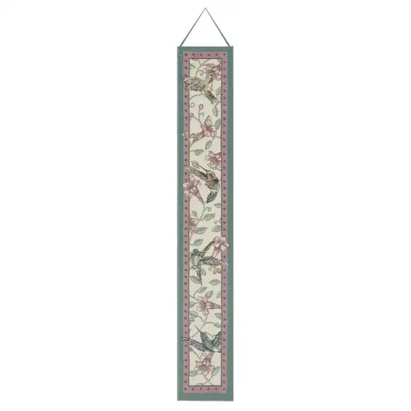 Hummingbird II Wall Tapestry Bell Pull
