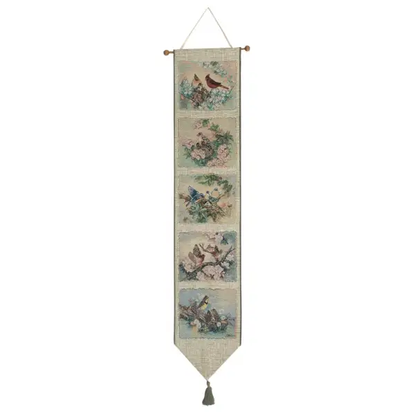 Songs of Spring I Wall Tapestry Bell Pull