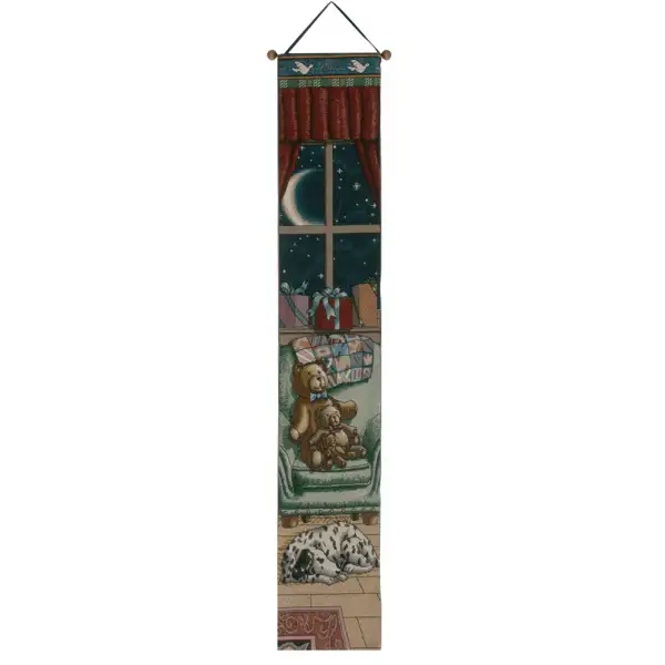 The Bear Den Wall Tapestry Bell Pull