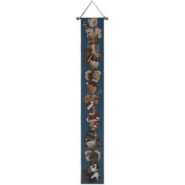 The Bear Club Wall Tapestry Bell Pull