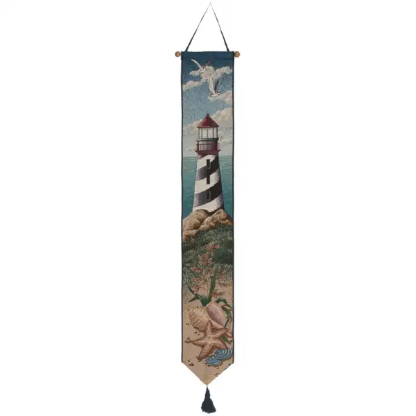 Lighthouse  II Wall Tapestry Bell Pull