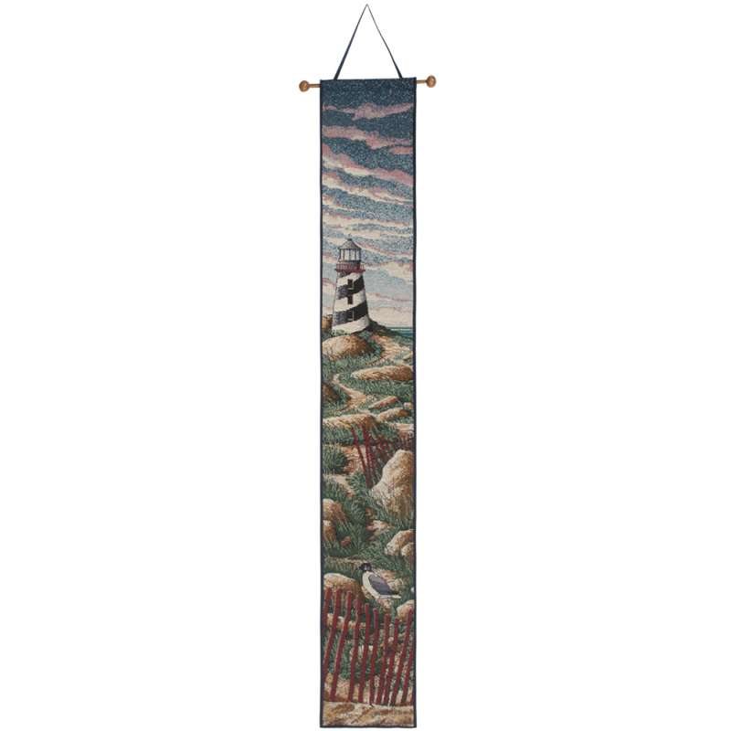 Harbor Lights  Tapestry Bell Pull