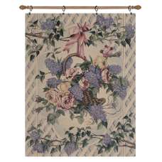 Lavender Bouquet Fine Art Tapestry
