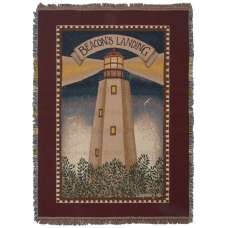 Beacon's Landing Tapestry Throw