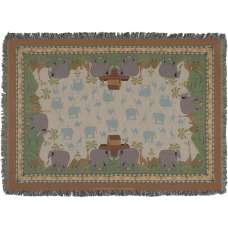 Two by Two Tapestry Throw
