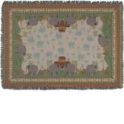 Two by Two Afghan Throw