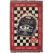 Dale Jarrett Tapestry Throw