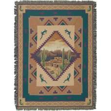 Sedona Sunset II Tapestry Throw