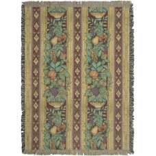 Fruit Columns Tapestry Throw