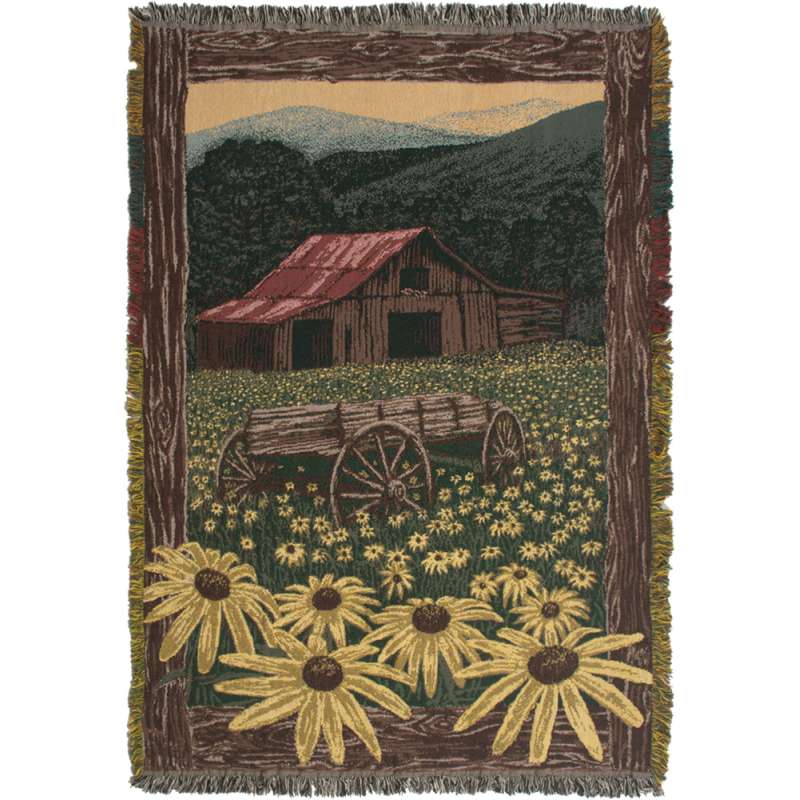 Black Eyed Susan II Tapestry Throw