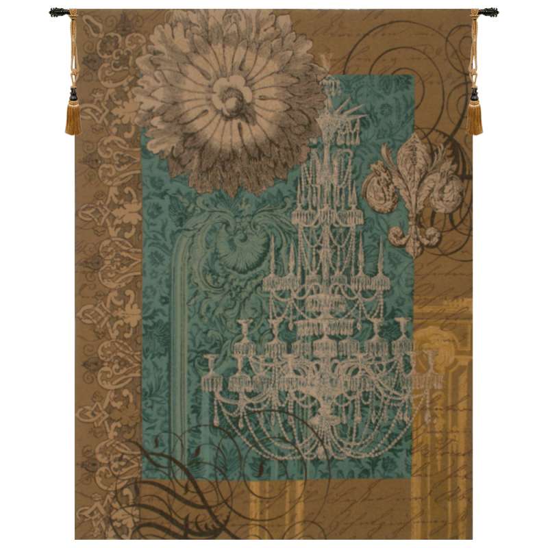 Le Grand Lustre Blue French Tapestry
