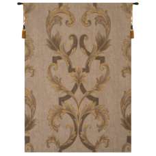 Leaf Brocade European Tapestry Wall hanging