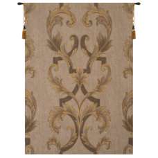 Leaf Brocade French Tapestry Wall Hanging