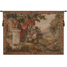 Bouquet au Drape No People French Tapestry Wall Hanging