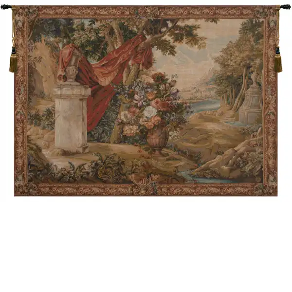 Bouquet Au Drape No People French Wall Art Tapestry at Charlotte Home Furnishings Inc