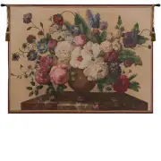 Bouquet Hibiscus Clair French Wall Tapestry