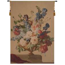 Bouquet Iris Clair European Tapestry Wall hanging