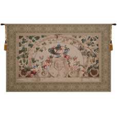 Beauvais III with Border European Tapestry Wall hanging