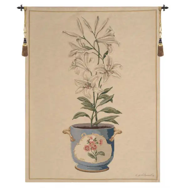 Lilly Small Belgian Wall Tapestry