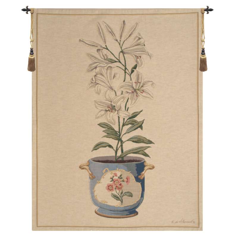 Lilly Small European Tapestry Wall Hanging