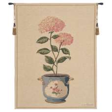 Pink Hydrangea European Tapestry