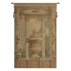 Grecian Urn II European Tapestry Wall Hanging