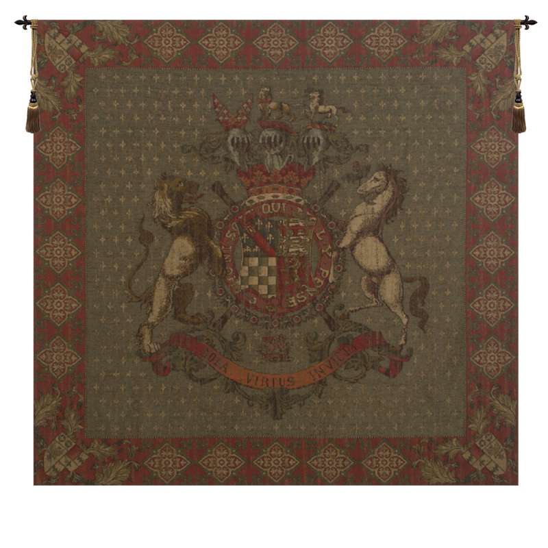 Blason Norfolk Green Square European Tapestry