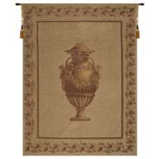 Antique Greek Urn European Tapestry Wall Hanging