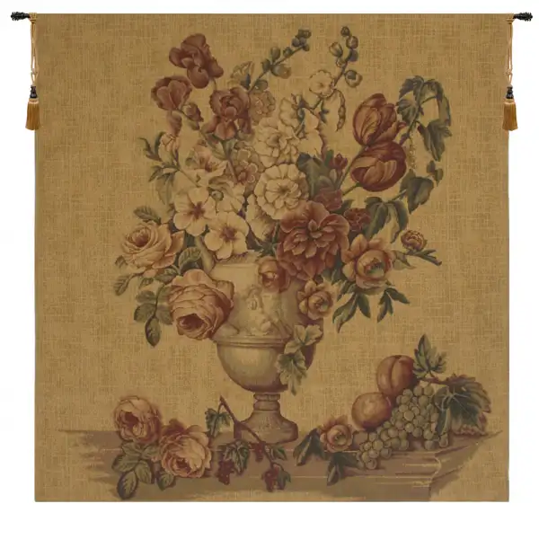 Floral Medley Belgian Wall Tapestry