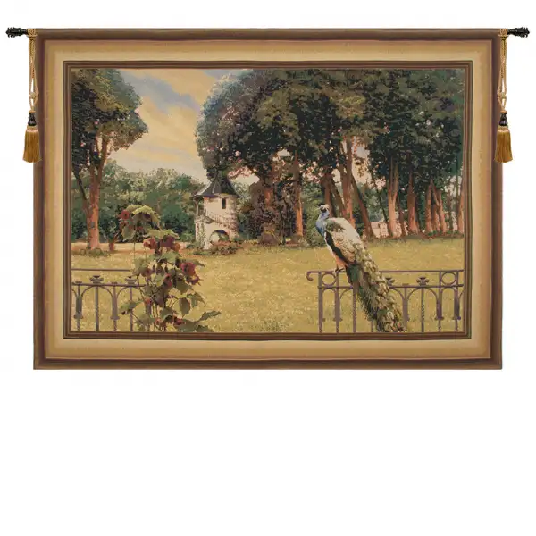 Peacock Manor with Frame Border