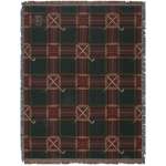 Crossed Golf Clubs Decorative Afghan Throws