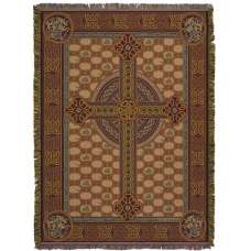Celtic Cross Tapestry Afghan
