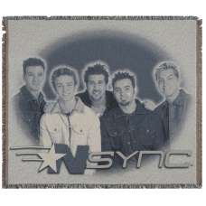 NSYNC Tapestry Throw