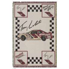 Terry Labonte #5 Tapestry Throw